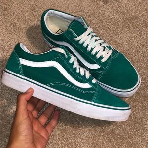Old Skool Vans - Green